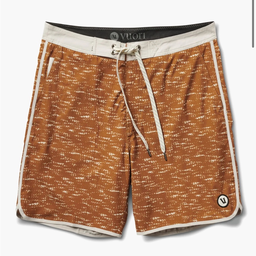 Vuori Men's Swim Shorts - Brown